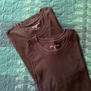 TWO EDDIE BAUER TEES